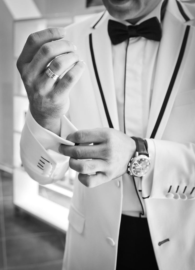 Stylish Colorful Tuxedo